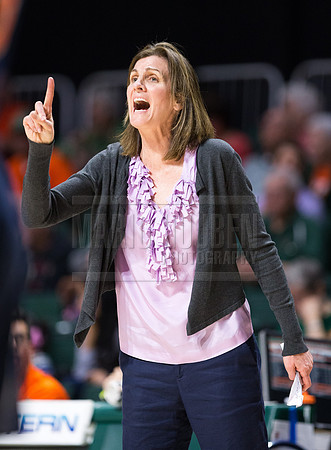 NCAA Women's Basketball 2017: Virginia vs Miami FEB 09