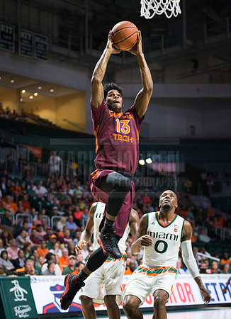 NCAA Basketball 2017: Virginia Tech vs Miami FEB 08