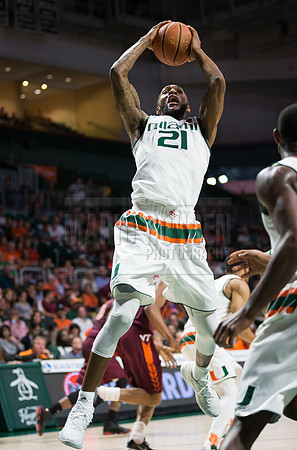 NCAA Basketball 2017: Virginia Tech vs Miami FEB 08