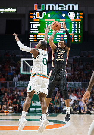 NCAA Basketball 2017: Florida State vs Miami FEB 01