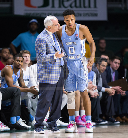NCAA Basketball 2017: North Carolina vs Miami JAN 28