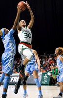 NCAA Women's Basketball 2017: North Carolina vs Miami JAN 26