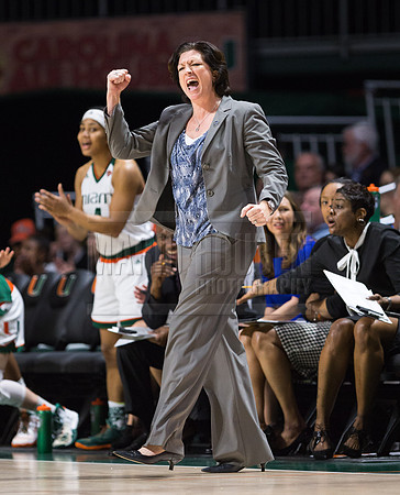 NCAA Women's Basketball 2017: North Carolina vs Miami JAN 26