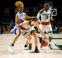 NCAA Women's Basketball 2017: North Carolina vs Miami JAN 26