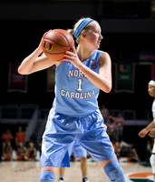 NCAA Women's Basketball 2017: North Carolina vs Miami JAN 26