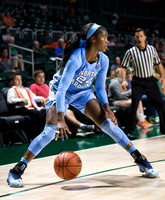 NCAA Women's Basketball 2017: North Carolina vs Miami JAN 26