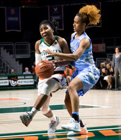 NCAA Women's Basketball 2017: North Carolina vs Miami JAN 26