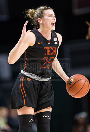 NCAA Women's Basketball 2017: Virginia Tech vs Miami JAN 11