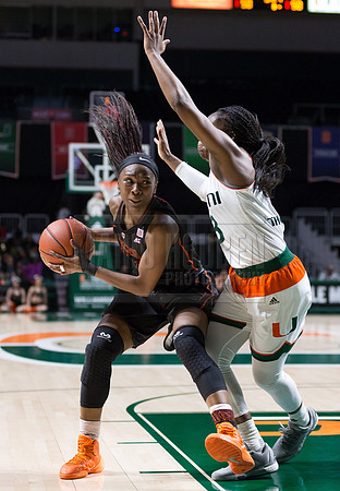NCAA Women's Basketball 2017: Virginia Tech vs Miami JAN 11