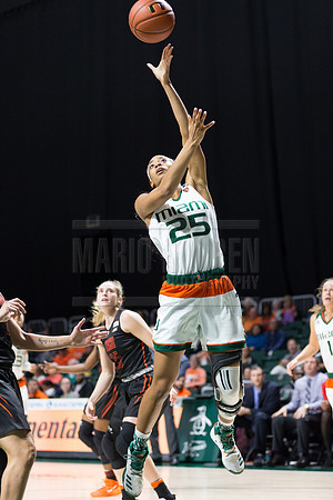 NCAA Women's Basketball 2017: Virginia Tech vs Miami JAN 11