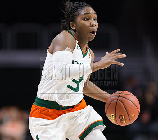 NCAA Womens Basketball 2017: Notre Dame vs Miami JAN 08