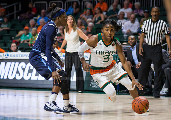 NCAA Womens Basketball 2016: Old Dominion vs Miami DEC 04