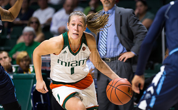 NCAA Womens Basketball 2016: Old Dominion vs Miami DEC 04