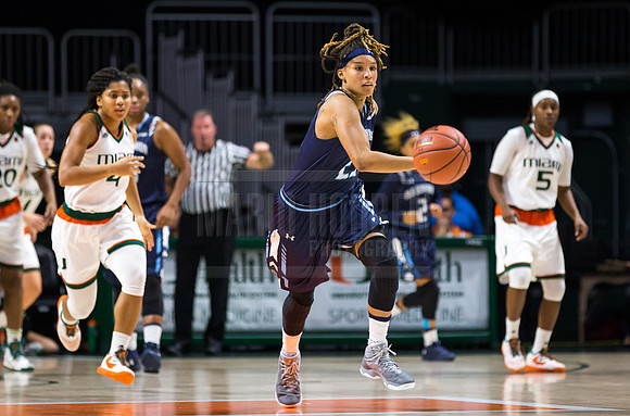 NCAA Womens Basketball 2016: Old Dominion vs Miami DEC 04
