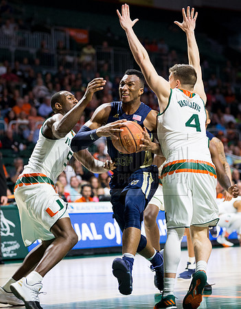 NCAA Basketball 2017: Georgia Tech vs Miami FEB 15
