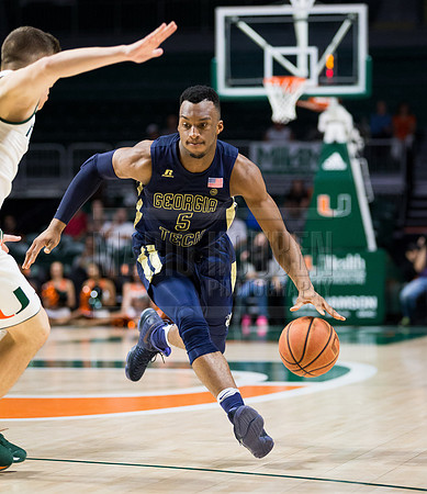 NCAA Basketball 2017: Georgia Tech vs Miami FEB 15