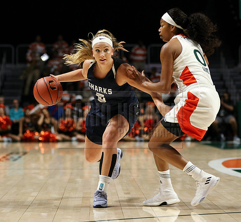 NCAA Women's Basketball 2017: Nova Southeastern vs Miami OCT 31