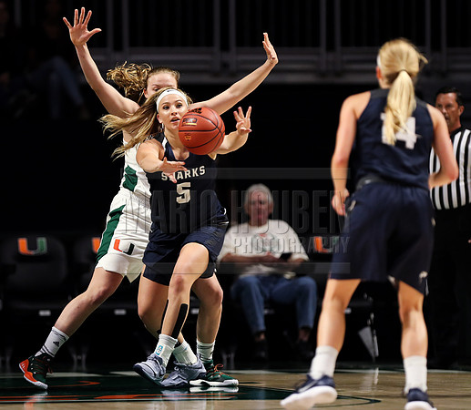 NCAA Women's Basketball 2017: Nova Southeastern vs Miami OCT 31