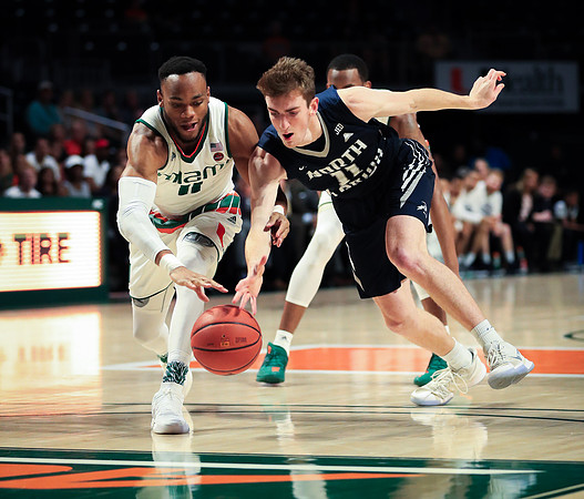 NCAA Basketball 2017: North Florida vs Miami NOV 25