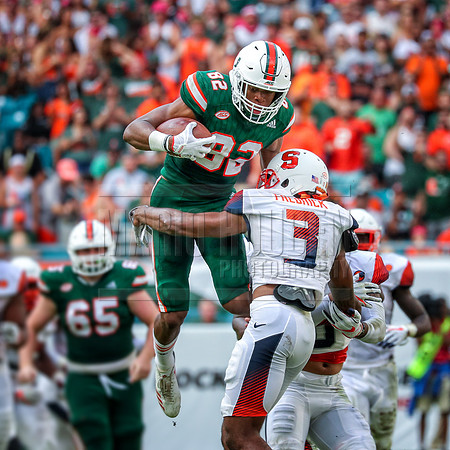 NCAA Football 2017: Syracuse vs Miami OCT 21