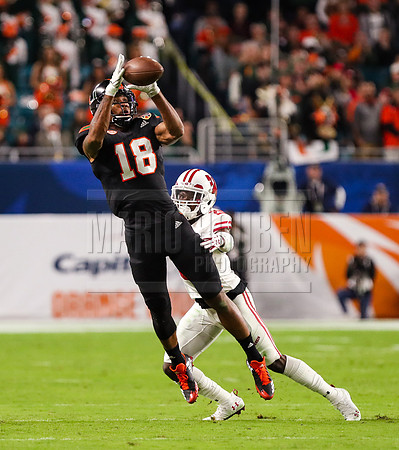 NCAA Football 2017: Capital One Orange Bowl - Wisconsin vs Miami DEC 30