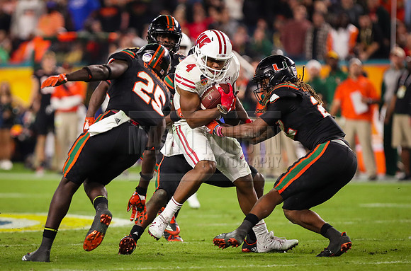 NCAA Football 2017: Capital One Orange Bowl - Wisconsin vs Miami DEC 30