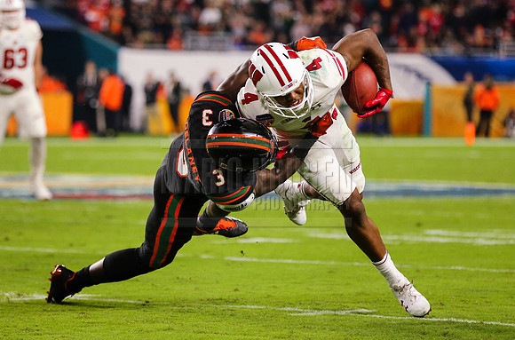 NCAA Football 2017: Capital One Orange Bowl - Wisconsin vs Miami DEC 30