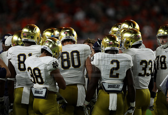 NCAA Football 2017: Notre Dame vs Miami NOV 11