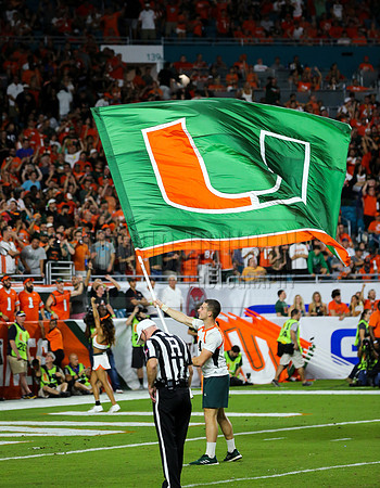 NCAA Football 2017: Notre Dame vs Miami NOV 11
