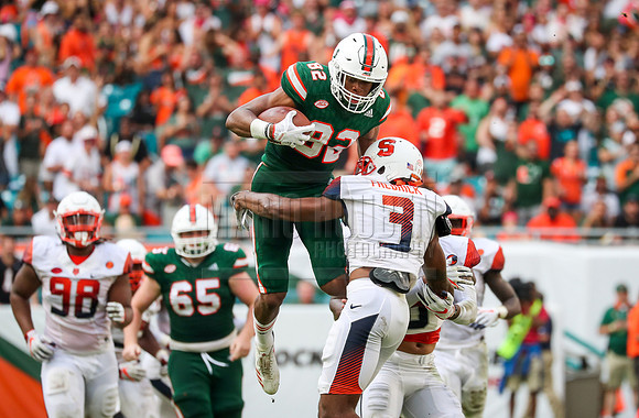 NCAA Football 2017: Syracuse vs Miami OCT 21