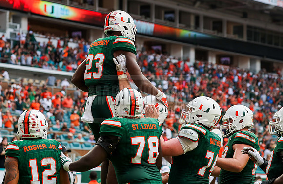 NCAA Football 2017: Syracuse vs Miami OCT 21