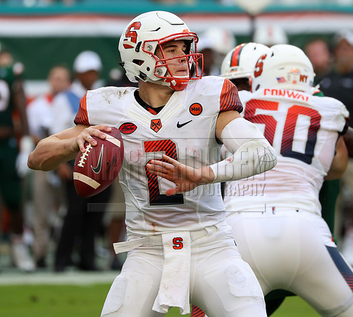 NCAA Football 2017: Syracuse vs Miami OCT 21