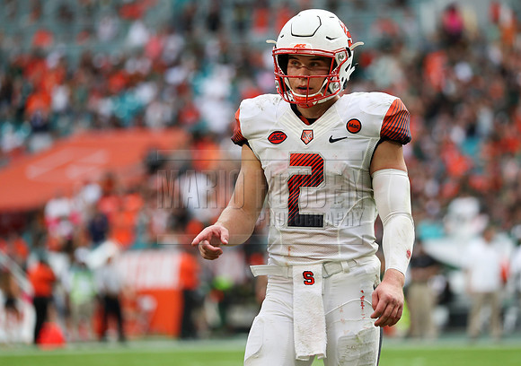 NCAA Football 2017: Syracuse vs Miami OCT 21
