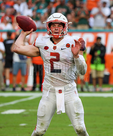 NCAA Football 2017: Syracuse vs Miami OCT 21
