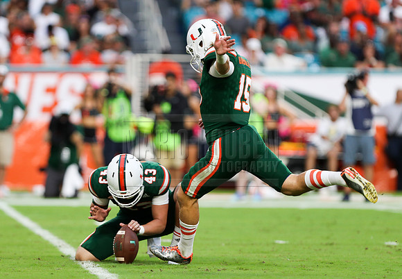 NCAA Football 2017: Syracuse vs Miami OCT 21