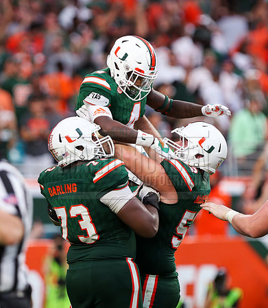 NCAA Football 2017: Syracuse vs Miami OCT 21