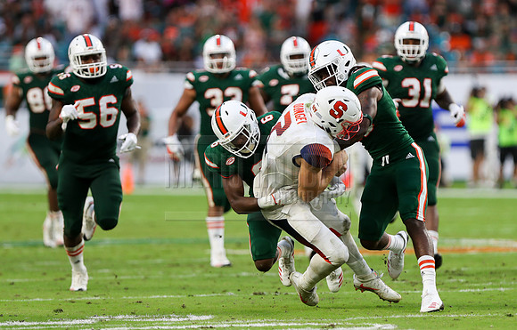 NCAA Football 2017: Syracuse vs Miami OCT 21