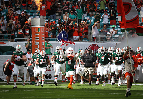 NCAA Football 2017: Georgia Tech vs Miami OCT 14