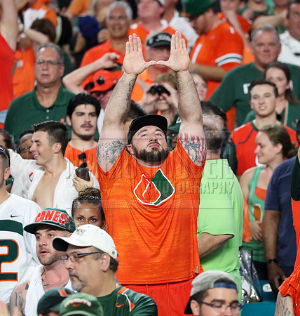 NCAA Football 2017: Georgia Tech vs Miami OCT 14