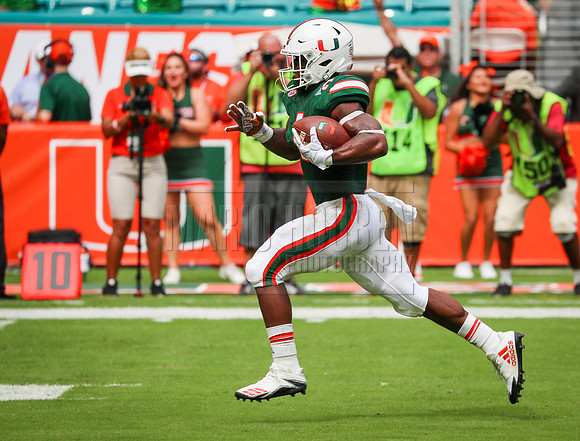 NCAA Football 2017: Toledo vs Miami SEP 23