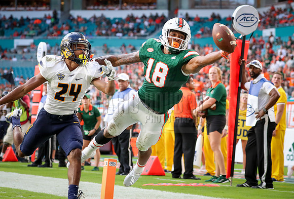 NCAA Football 2017: Toledo vs Miami SEP 23