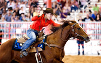 Cowgirl Barrel Racing